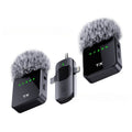 Microphone Sans Fil Professionnel TX/RX pour Smartphone – Réduction de Bruit HD